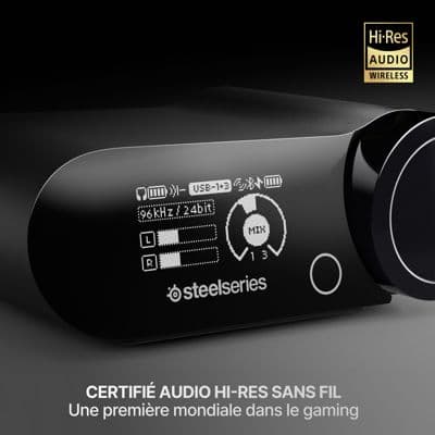 Casque gamer STEELSERIES Arctis Nova Elite Noir - Image 2