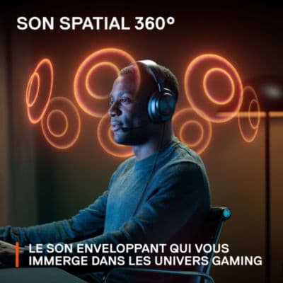 Casque gamer STEELSERIES Arctis Nova Pro Wireless PS5 PC Exclusif - Image 5