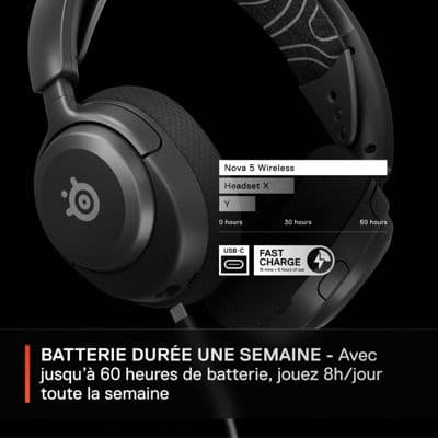 Casque gamer STEELSERIES Arctis Nova 5 - Image 3