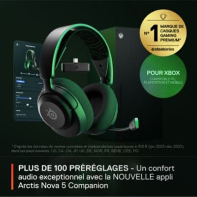 Casque gamer STEELSERIES Arctis Nova 5X - Image 2