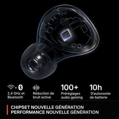 Casque gamer STEELSERIES Arctis GameBuds Noir - Image 3