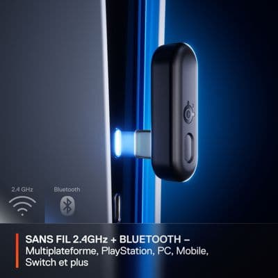 Casque gamer STEELSERIES Arctis GameBuds Noir - Image 5