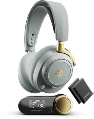 Casque gamer STEELSERIES Arctis Nova Elite Gold Sage