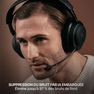 Casque gamer STEELSERIES Arctis Nova Elite Gold Sage - Image 5