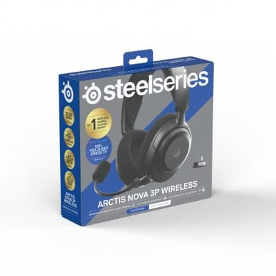 Casque gamer STEELSERIES Arctis Nova 3PW Noir - Image 9