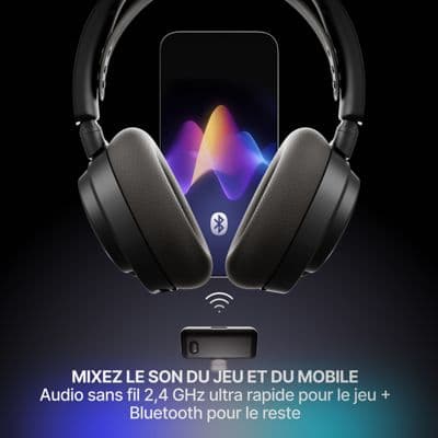 Casque gamer STEELSERIES Arctis Nova 7 Gen 2 Noir - Image 3