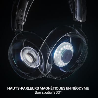 Casque gamer STEELSERIES Arctis Nova 7P Gen 2 Noir - Image 2