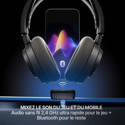 Casque gamer STEELSERIES Arctis Nova 7P Gen 2 Noir - Image 3