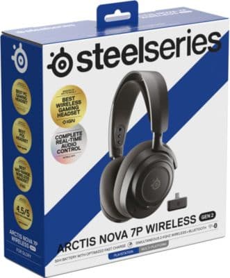 Casque gamer STEELSERIES Arctis Nova 7P Gen 2 Noir - Image 9