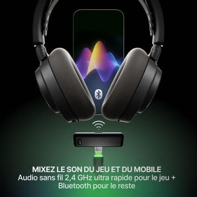 Casque gamer STEELSERIES Arctis Nova 7X Gen 2 Noir - Image 3
