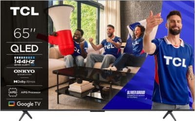 TV QLED TCL 65P89K 144Hz 2025-65 pouces (164cm)