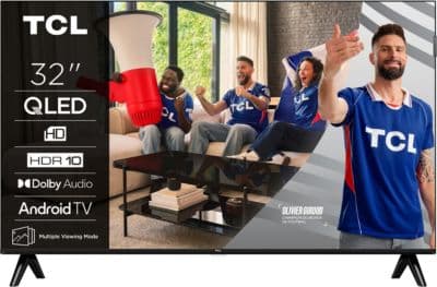 TV QLED TCL 32S49K 2025-32 pouces (80cm)