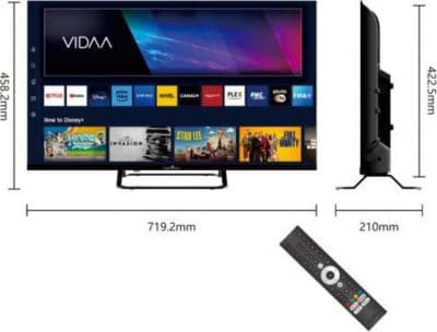 TV LED SMART TECH 32HV02V - Image 4