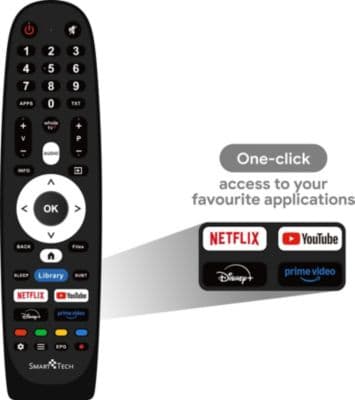 TV QLED SMART TECH 55QH02K - Image 3