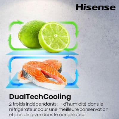 Réfrigérateur multi portes HISENSE RF815N4SWSE - Image 5