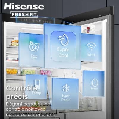 Congélateur armoire HISENSE FT5K310GSFC FreshFit - Image 7
