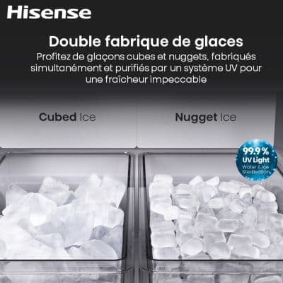 Réfrigérateur multi portes HISENSE RQ640P5SSD - Image 5