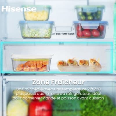 Réfrigérateur combiné HISENSE RB3N300NECA - Image 9