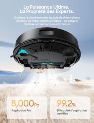 Robot Aspirateur Laveur ULTENIC TU20 PRO - Image 2