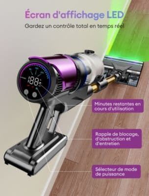 Aspirateur balai ULTENIC UF16 Flex - Image 5