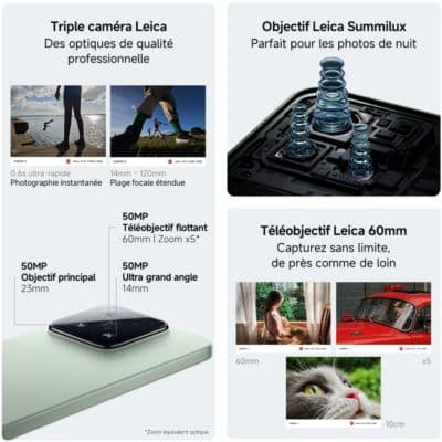 Smartphone XIAOMI 15 conçu avec Leica 512Go Vert 5G - Image 6
