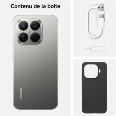 Smartphone XIAOMI 15T Pro conçu avec Leica 512Go Gris - Image 6