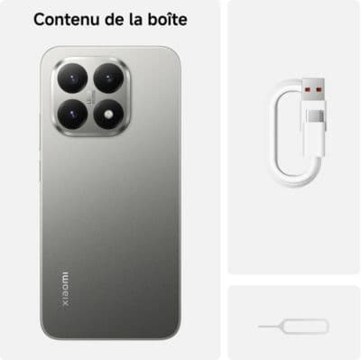 Smartphone XIAOMI 15T concu avec Leica 256Go Gris - Image 6