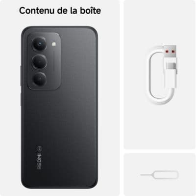 Smartphone XIAOMI Redmi 15 Noir 256Go 5G - Image 6