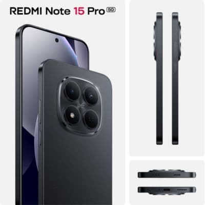 Smartphone XIAOMI Redmi Note 15 Pro Noir 256Go 5G - Image 2