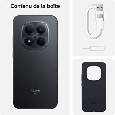 Smartphone XIAOMI Redmi Note 15 Pro Noir 512Go 5G - Image 6