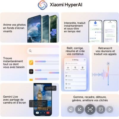 Smartphone XIAOMI 17 Ultra conçu avec Leica 512Go Noir 5G - Image 5