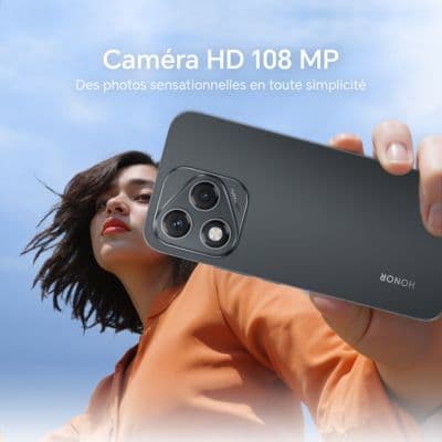 Smartphone HONOR 400 Lite 256Go Gris Velvet 5G - Image 2