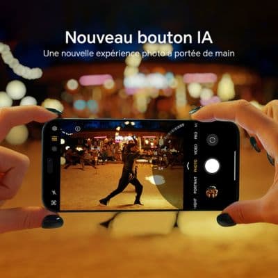 Smartphone HONOR 400 Lite 256Go Gris Velvet 5G - Image 4