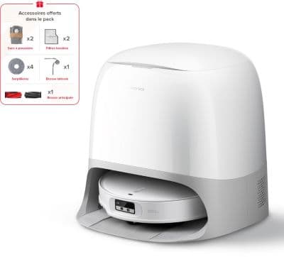 Robot Aspirateur Laveur ROBOROCK Qrevo Curv 2 ProX Blanc - Image 2