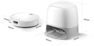 Robot Aspirateur Laveur ROBOROCK Qrevo Curv 2 ProX Blanc - Image 4