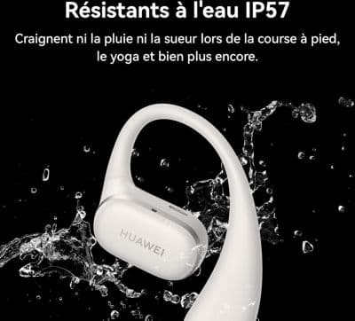 Ecouteurs HUAWEI FreeArc Gris - Image 3