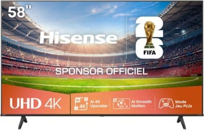 TV LED HISENSE 58A6Q 2025 (146cm)
