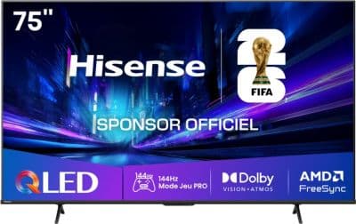 TV QLED HISENSE 75E79Q PRO 2025 (189cm)