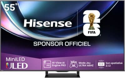 TV Mini Led HISENSE 55U7Q PRO 2025 (139cm)