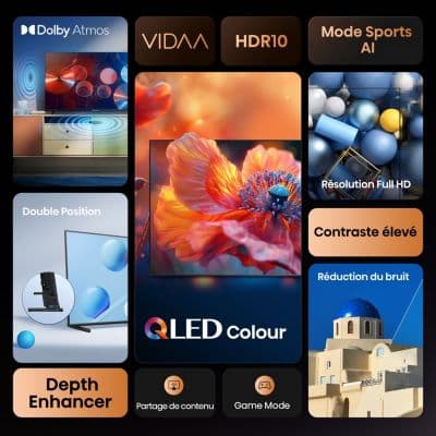 TV LED HISENSE 32A5Q 2025 (80cm) - Image 3