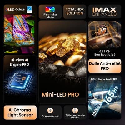 TV Mini Led HISENSE 55U8Q 2025 (139cm) - Image 3