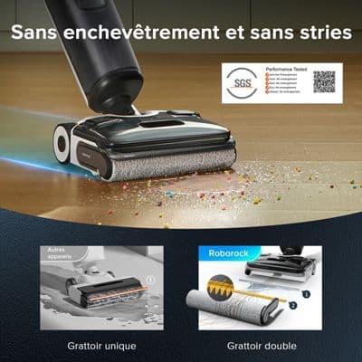 Aspirateur laveur ROBOROCK F25 ACE Grey - Image 6