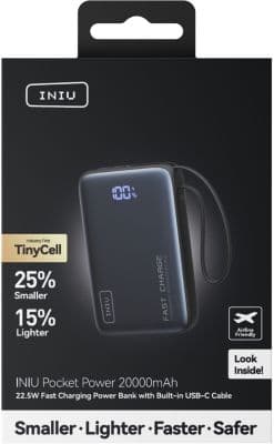 Batterie externe INIU 20 000 mAh Pocket Power - Image 6