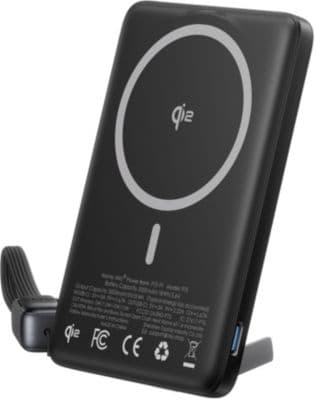 Batterie externe INIU 5000 mAh MagPro slim noir - Image 2