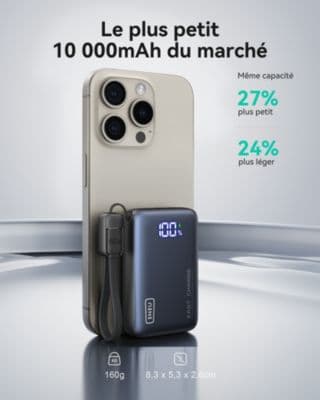 Batterie externe INIU 10000 mAh Pocket Pro S - Image 3