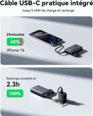 Batterie externe INIU 10000 mAh Pocket Pro S - Image 5