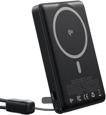 Batterie externe INIU 10000 mAh MagPro slim noir - Image 3