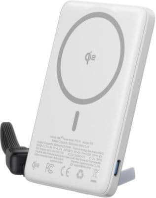 Batterie externe INIU 5000 mAh MagPro slim blanc - Image 2