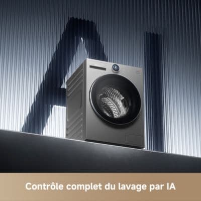 Lave linge hublot DREAME DRWASHL911KGG L9 11Kg - Image 3