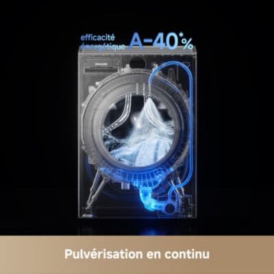 Lave linge hublot DREAME DRWASHL911KGG L9 11Kg - Image 4